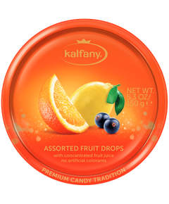 Kalfany Льодяники Асорті Фруктів в банці 150 г