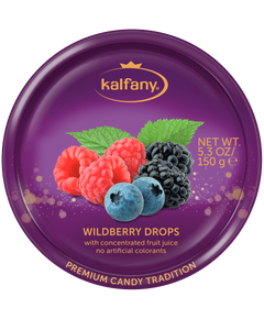 Kalfany Льодяники Лісові Ягоди в банці 150 г