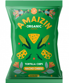 Amaizin Чіпси Начос кукурудзяні безглютенові органічні 250 г