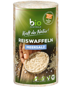 Bio Zentrale Вафлі рисові з морською сіллю без глютену органічні 100 г
