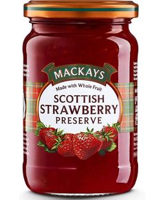 Mackays Джем Шотландська Полуниця 340 г