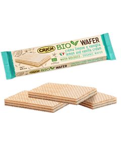Crich Bio Вафлі з лимоном і ваніллю органічні 125 г