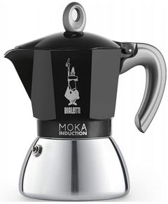 Bialetti Кавоварка гейзерна індукційна Moka Induction 4 кружки 150 мл