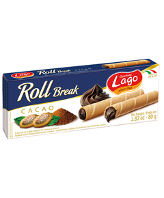 Lago Вафельні трубочки з какао 80 г