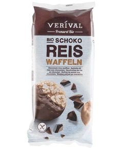 Вафлі рисові з шоколадом безглютенові органічні Verival 100 г