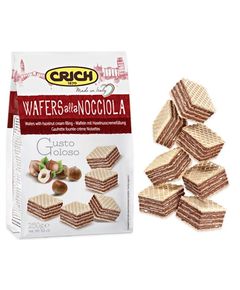 Crich Вафлі кубиками з лісовими горіхами 250 г