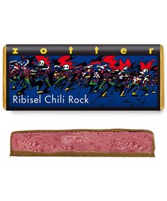 Zotter Шоколад чорний Червона Смородина-Чилі органічний 70 г