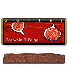 Zotter Шоколад чорний Портвейн-Інжир органічний 70 г