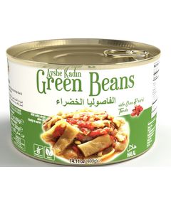 Gurme212 Стручкова квасоля маринована з томатами і оливковою олією Extra Virgin 400 г