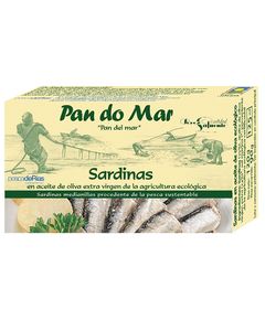 Pan do Mar Сардина в оливковій олії органічній 120 г