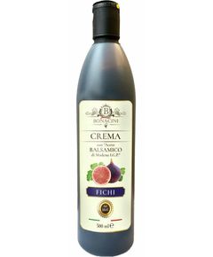 Bonacini Бальзамічний соус-крем з бальзамічним оцтом з Модени IGP Інжир 500 мл