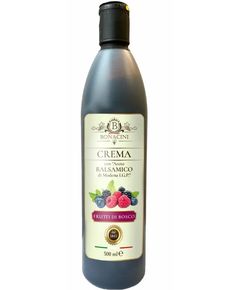 Bonacini Бальзамічний соус-крем з бальзамічним оцтом з Модени IGP Лісові Ягоди 500 мл