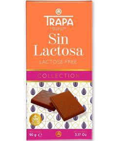 Trapa Шоколад без лактози молочний 90 г