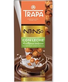 Trapa Шоколад молочний 30% Какао з цілим фундуком 175 г