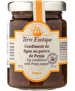 Terre Exotique Чатні з інжиру і перцем із Пеньї 100 г