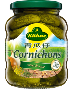 Kuhne Корнішони пікантні 330 г