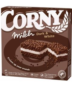 Набір злакових батончиків Молочний Крем-Какао Corny упаковка 4шт*30 г