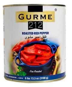 Gurme212 Перець смажений на багатті 3,1 кг