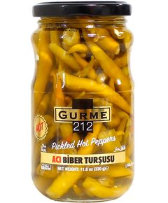 Gurme212 Перець Бібер гострий маринований 330 г