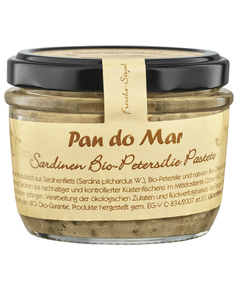 Pan do Mar Паштет з сардини з петрушкою органічною 125 г