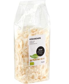 Raw Organic Food Чіпси кокосові органічні 250 г