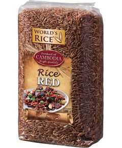 Рис червоний World's Rice 500 г