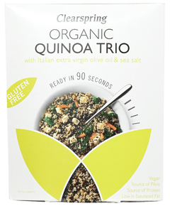 Кіноа Трикольорова 90 секунд приготування безглютенова органічна Clearspring 250 г