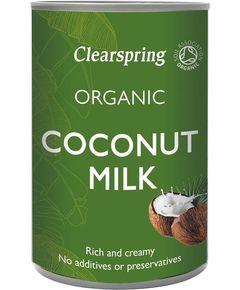 Кокосове молоко 20% органічне Clearspring 400 мл