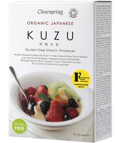 Крохмаль з кореня Кузу безглютеновий органічний Clearspring 125 г