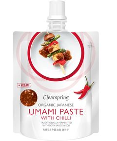 Паста Умамі з перцем чилі органічна Clearspring 150 г