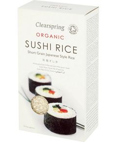 Рис для суші органічний Clearspring 500 г