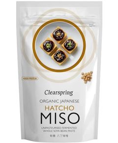 Паста соєва Хатчо Місо непастеризована органічна Clearspring 300 г
