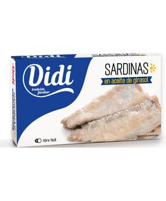 Didi Сардини в соняшниковій олії 125 г