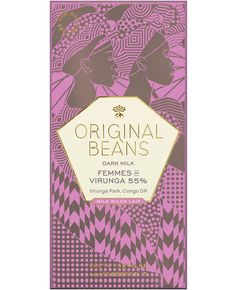 Original Beans Шоколад молочний Вірунга Парк Конго 55% какао органічний 70 г