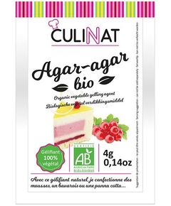 Агар-агар загущувач з морських водоростей органічний Culinat 5шт*4 г