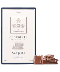 Xocolata Jolonch Шоколад молочний з кокосом та сіллю 100 г