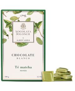 Xocolata Jolonch Шоколад білий з начинкою Матча-М'ята 100 г