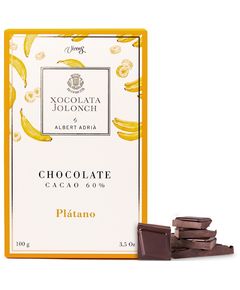 Xocolata Jolonch Шоколад темний з бананом 60% какао 100 г