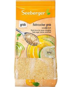 Seeberger Цукор коричневий тростинний нерафінований 500 г