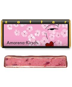 Zotter Шоколад молочний Вишня Амарена органічний 70 г