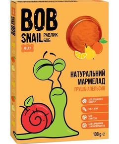 Bob Snail Мармелад натуральный Груша-Апельсин 108 г