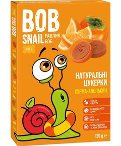 Bob Snail Цукерки фруктові Хурма-Апельсин 120 г