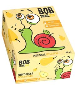 Bob Snail Цукерки фруктові Яблуко-Груша упаковка 30шт*10г