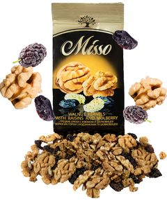 Misso Горіхи Волоські з сушеною шовковицею 125 г