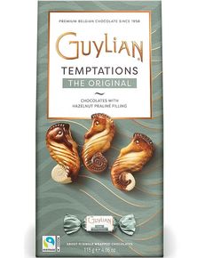 Guylian Temptation Цукерки шоколадні Морські Коники Праліне 115 г