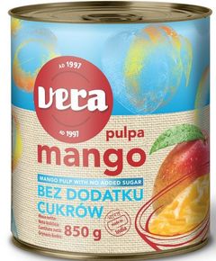 Vera М'якоть манго без цукру 850 г