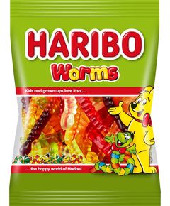 Haribo Worms Желейки Черв'ячки 150 г