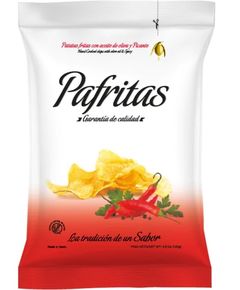 Pafritas Чіпси картопляні Перець Каєнський Гострий 40 г