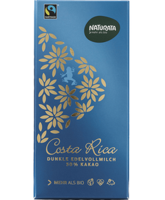 Naturata Шоколад молочний 50% какао з Коста Ріки органічний 100 г