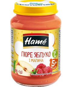 Hame Пюре фруктове Яблуко-Малина 190 г
